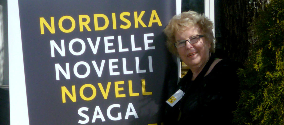 Anita K Alexanderson, huvudansvarig Nordiska Novelldagen / foto Åsa Carlsson