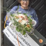 Dalslands Sparbanks Litteraturpris 2015 tilldelades Sigrid Combüchen under Bokdagar i Dalsland