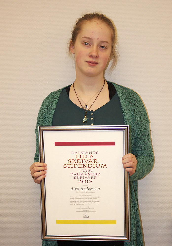 Alva Andersson DL Lilla Skrivarstipendium 2015