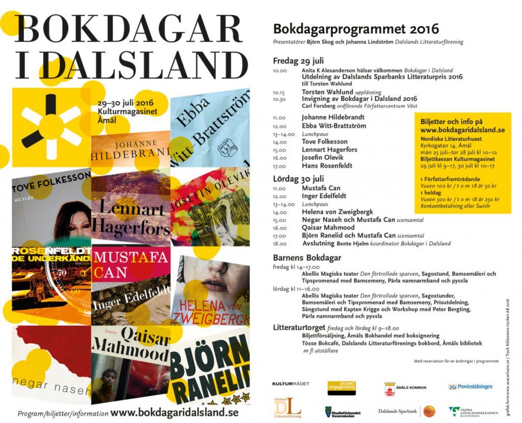 Bokdagarprogram 2016